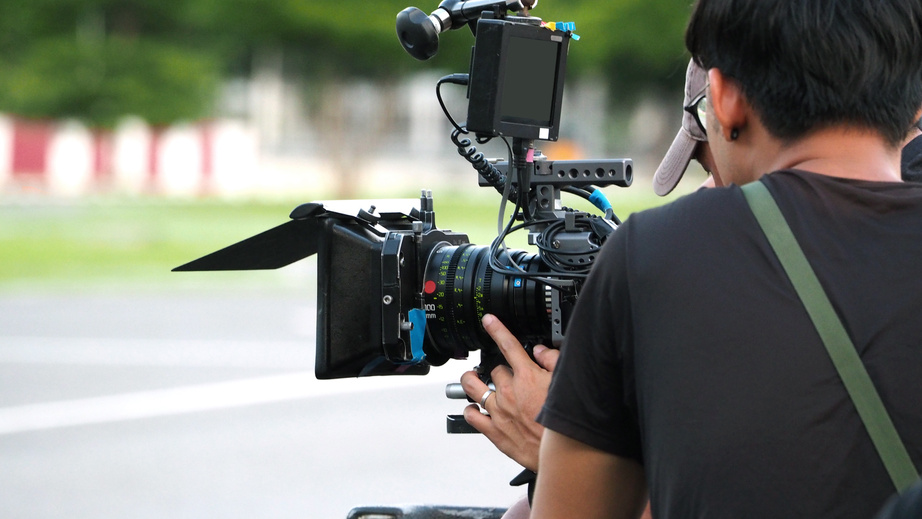 Behind the Scenes of Movie Shooting or Video Production